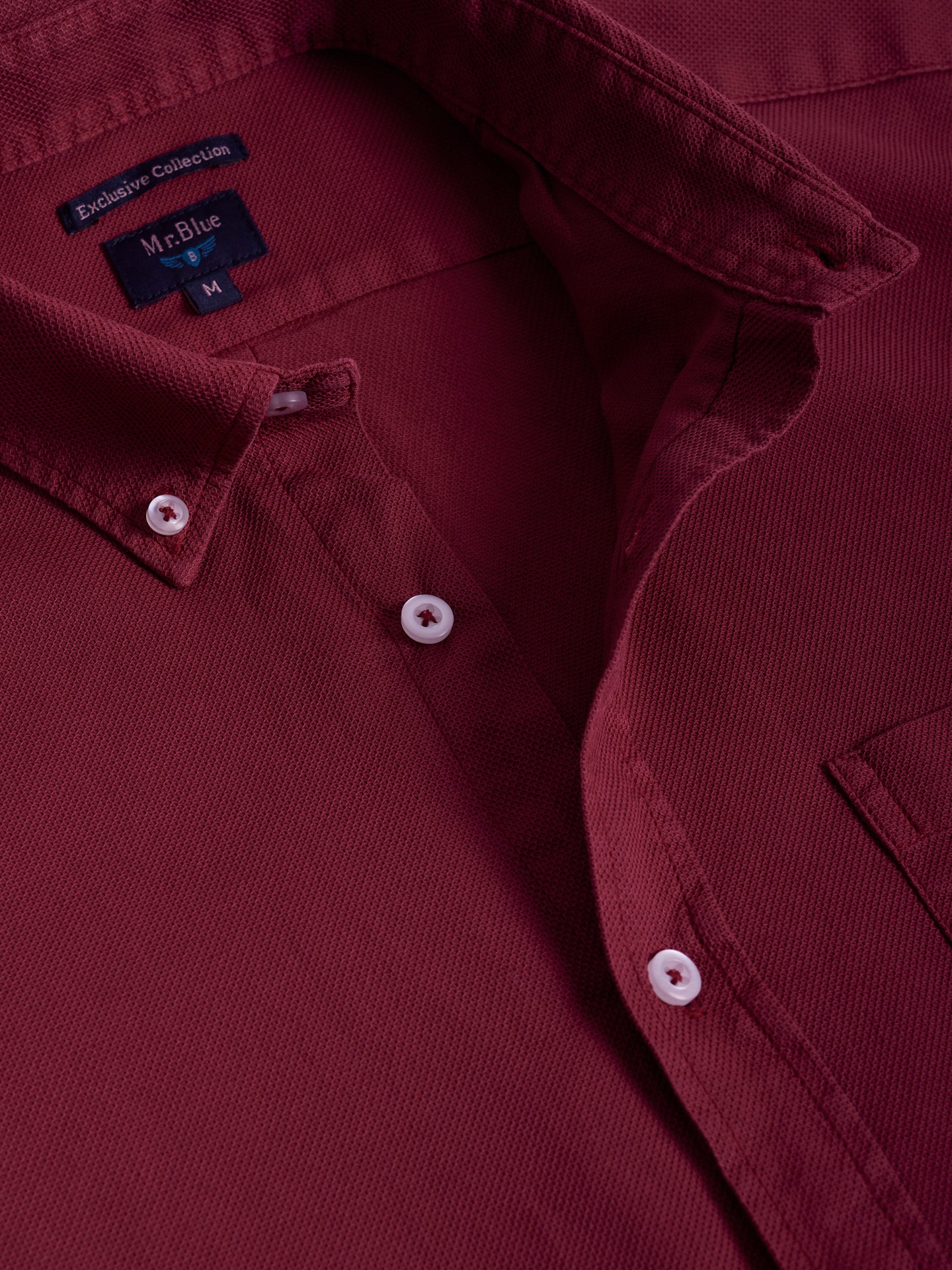 CAMISA MR ROJA REGULAR FIT. AZUL