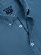 BLUE COTTON SHIRT LONG SLEEVE REGULAR FIT MR. BLUE