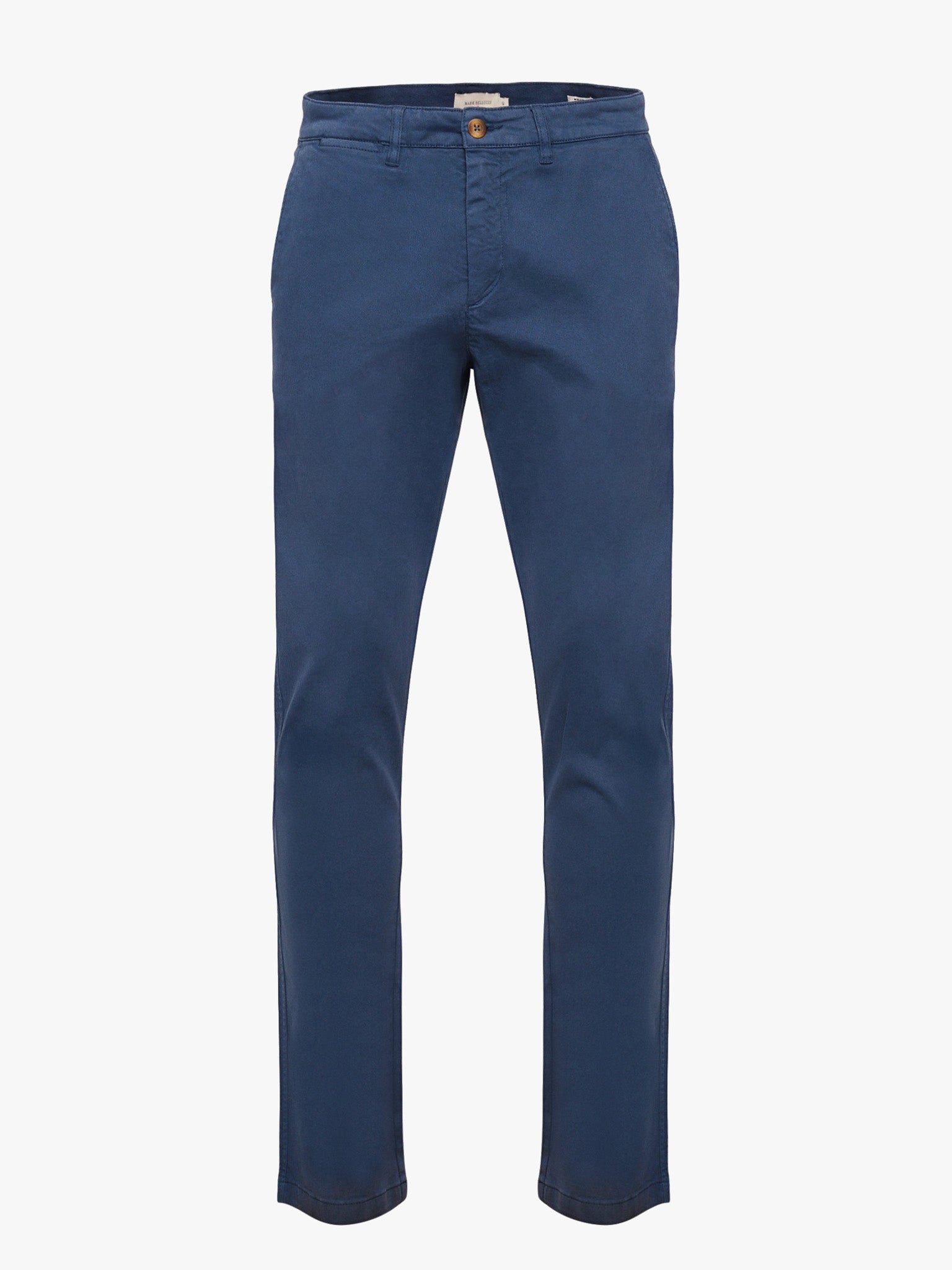 BLUE REGULAR FIT TROUSERS MARK BELLUCCI