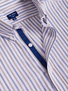 BLUE REGULAR FIT MR SHIRT. BLUE