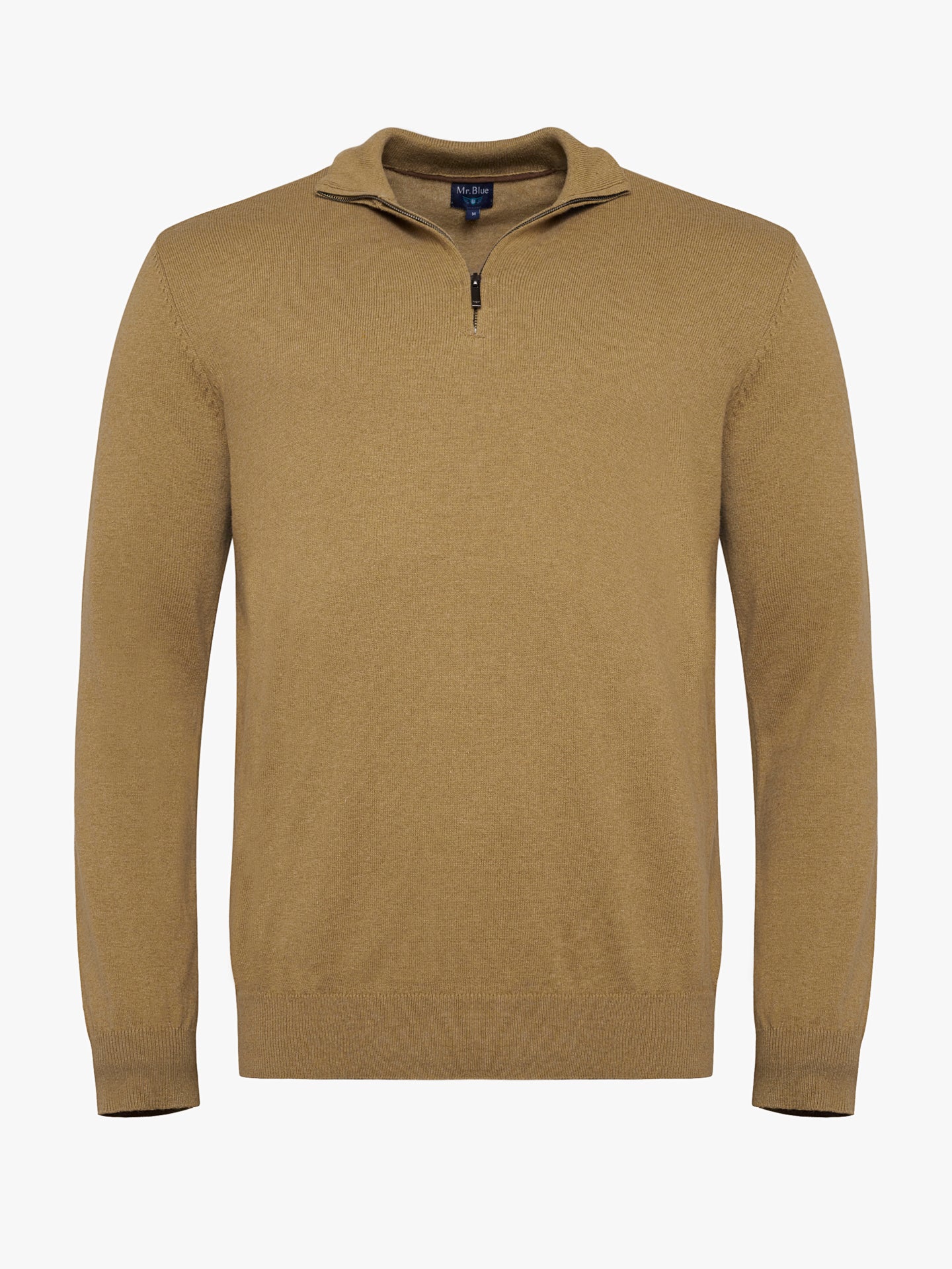 Mr. Blue Thin Green Cashmere Pullover