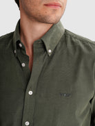 CAMISA MR VERDE REGULAR FIT. AZUL