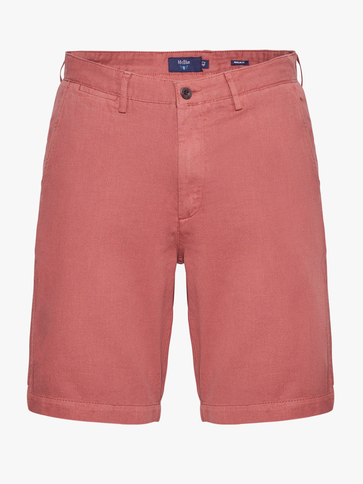 Pantalones rosas de corte regular Mr. Blue