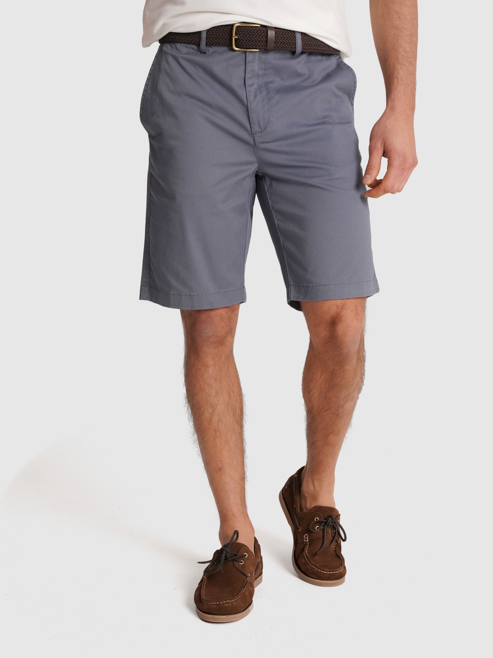 BERMUDA DE SARGA AZUL REGULAR FIT MR. AZUL