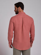 CAMISA ROSA MANGA COMPRIDA TAILORED FIT MARK BELLUCCI