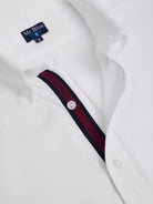 WHITE COTTON SHIRT LONG SLEEVE REGULAR FIT MR. BLUE