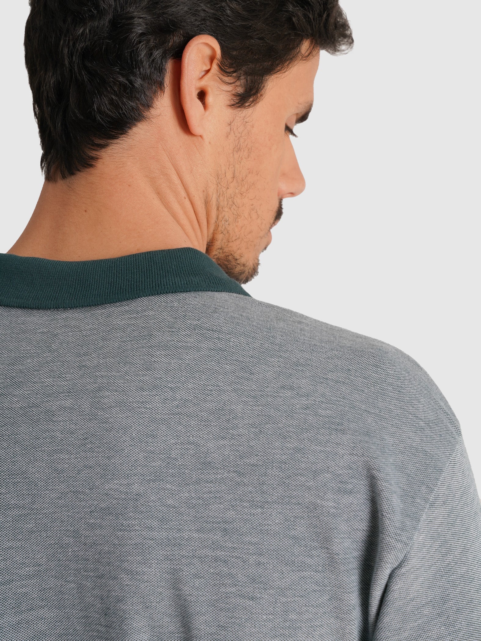 POLO PIQUET VERDE MANGA CURTA REGULAR FIT MR. BLUE