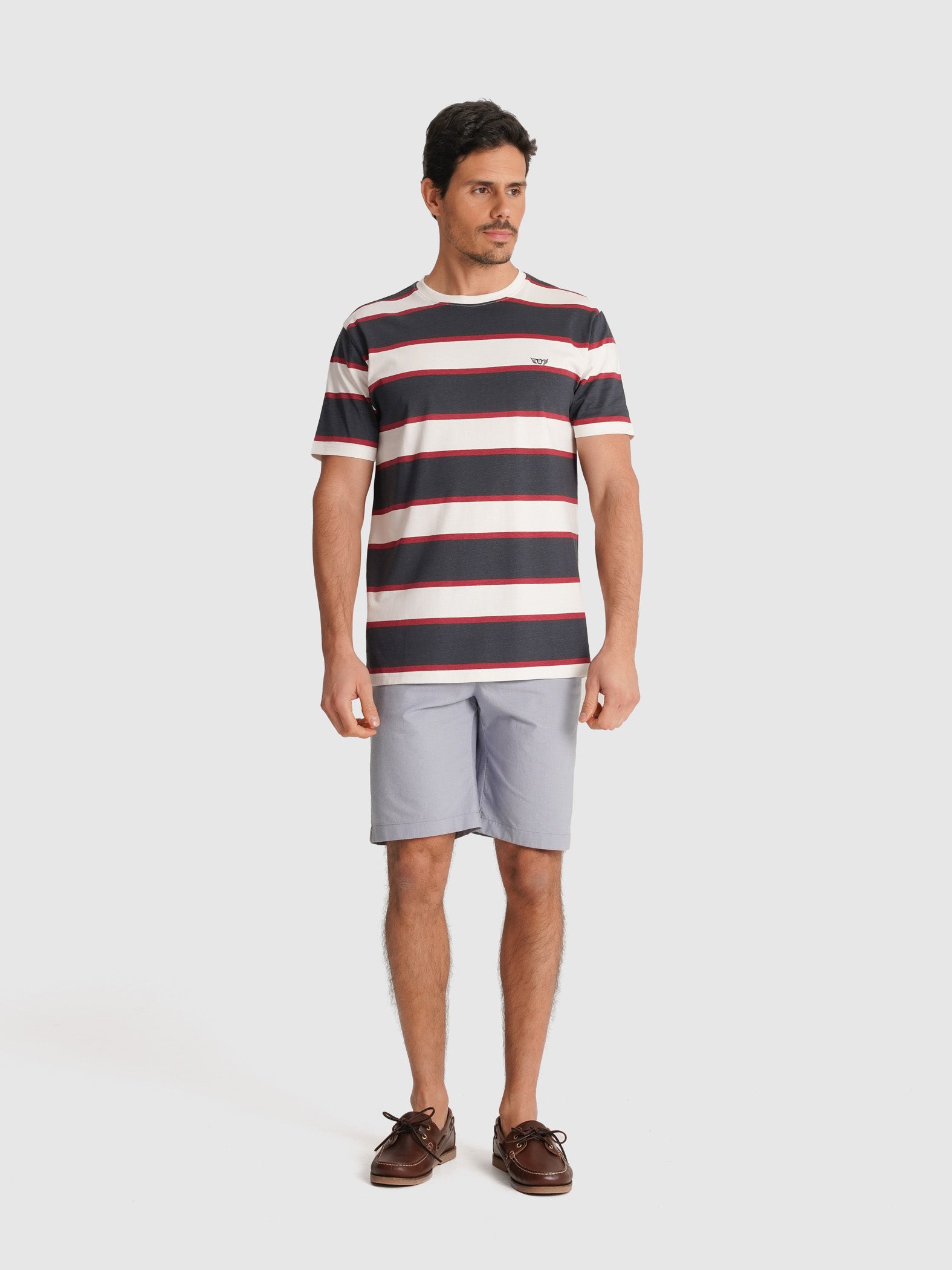 BLUE T-SHIRT SHORT SLEEVE REGULAR FIT MR. BLUE