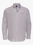 GRAY REGULAR FIT MR SHIRT. BLUE