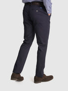 PANTALÓN SARGA AZUL SLIM FIT MR. AZUL