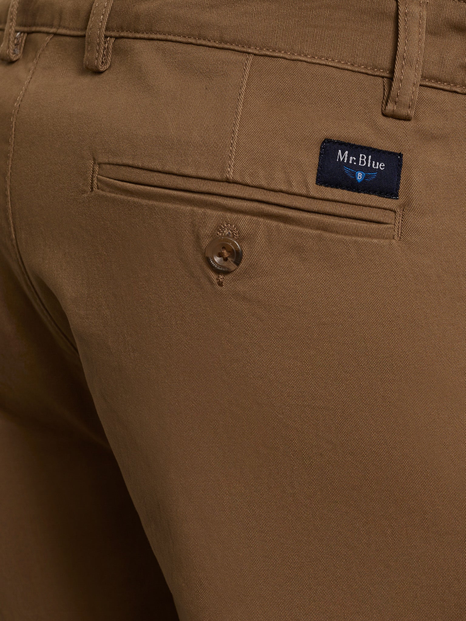 Calça Algodão Camels Regular Fit Mr. Blue