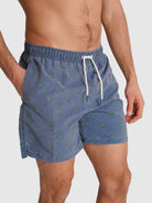 FATO BANHO AZUL REGULAR FIT MR. BLUE