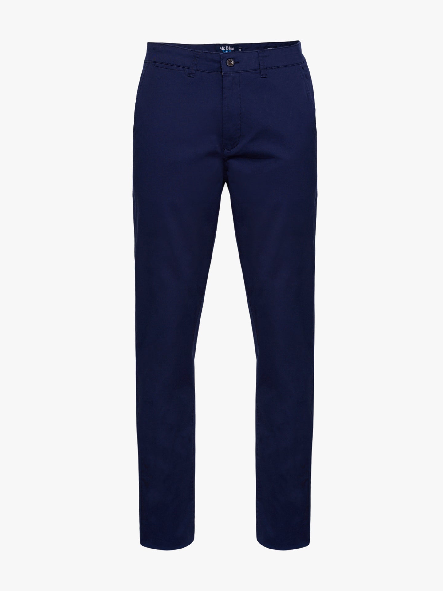 CALÇAS TWILL AZUIS REGULAR FIT MR. BLUE