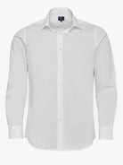WHITE SLIM FIT MR SHIRT. BLUE