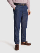 CALÇAS GANGA AZUIS REGULAR FIT MR. BLUE