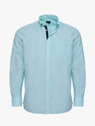 BLUE COTTON SHIRT LONG SLEEVE REGULAR FIT MR. BLUE
