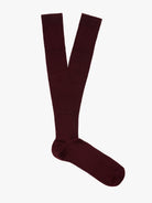 MEIAS ALGODÃO BORDEAUX REGULAR FIT MR. BLUE