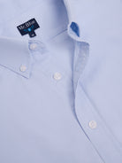 BLUE COTTON SHIRT SHORT SLEEVE REGULAR FIT MR. BLUE