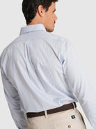 CAMISA TWILL AZUL MANGA COMPRIDA REGULAR FIT MR. BLUE