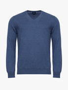 JERSEY FINO AZUL MANGA LARGA REGULAR FIT MR. AZUL