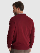 Pullover Lã Vermelho Manga Comprida Regular Fit Mr. Blue