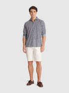 CAMISA CRU MANGA COMPRIDA REGULAR FIT MR. BLUE