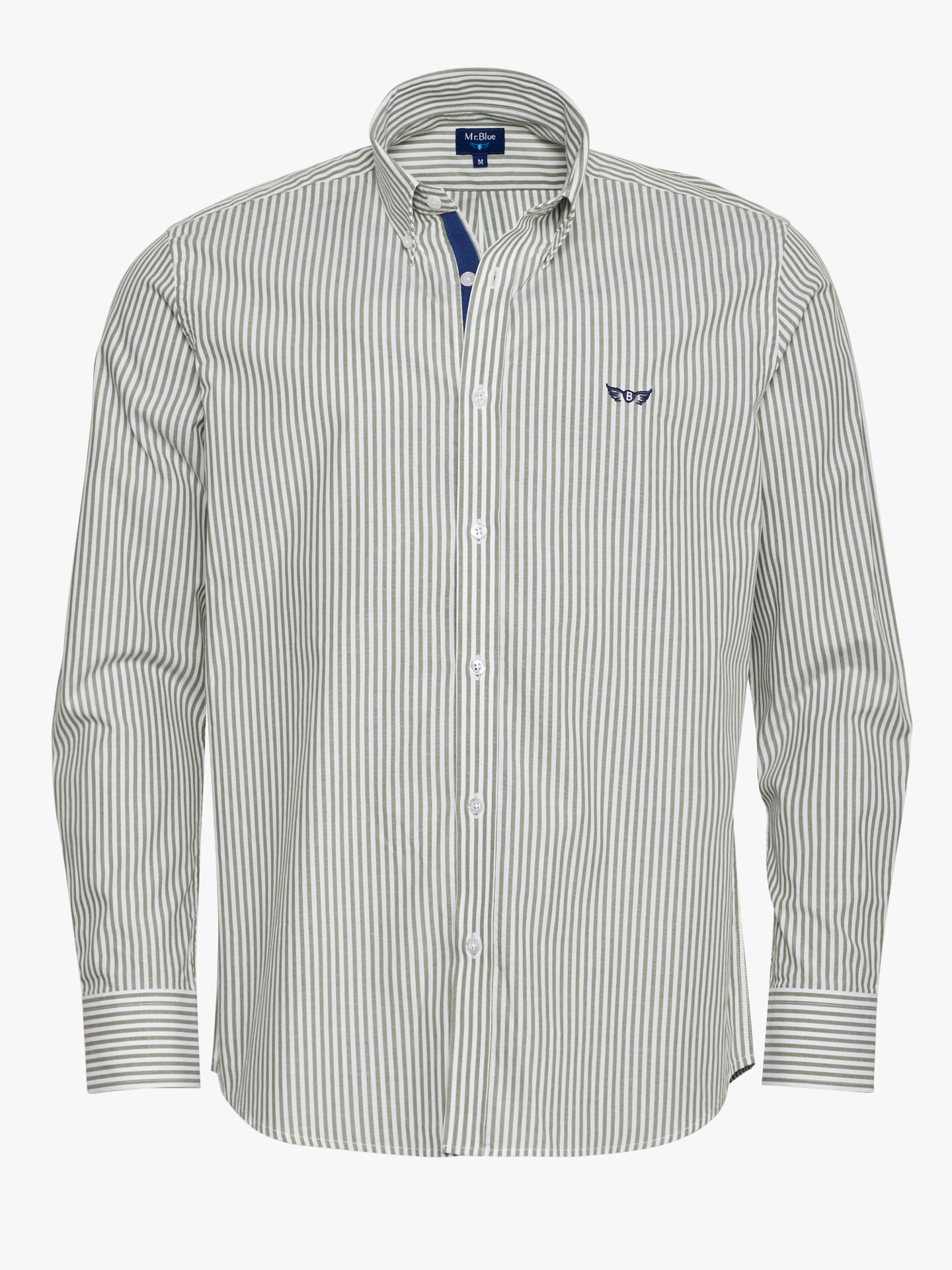 CAMISA MR VERDE REGULAR FIT. AZUL