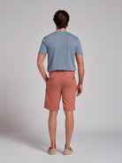 BERMUDA LINHO ROSAS REGULAR FIT MR. BLUE