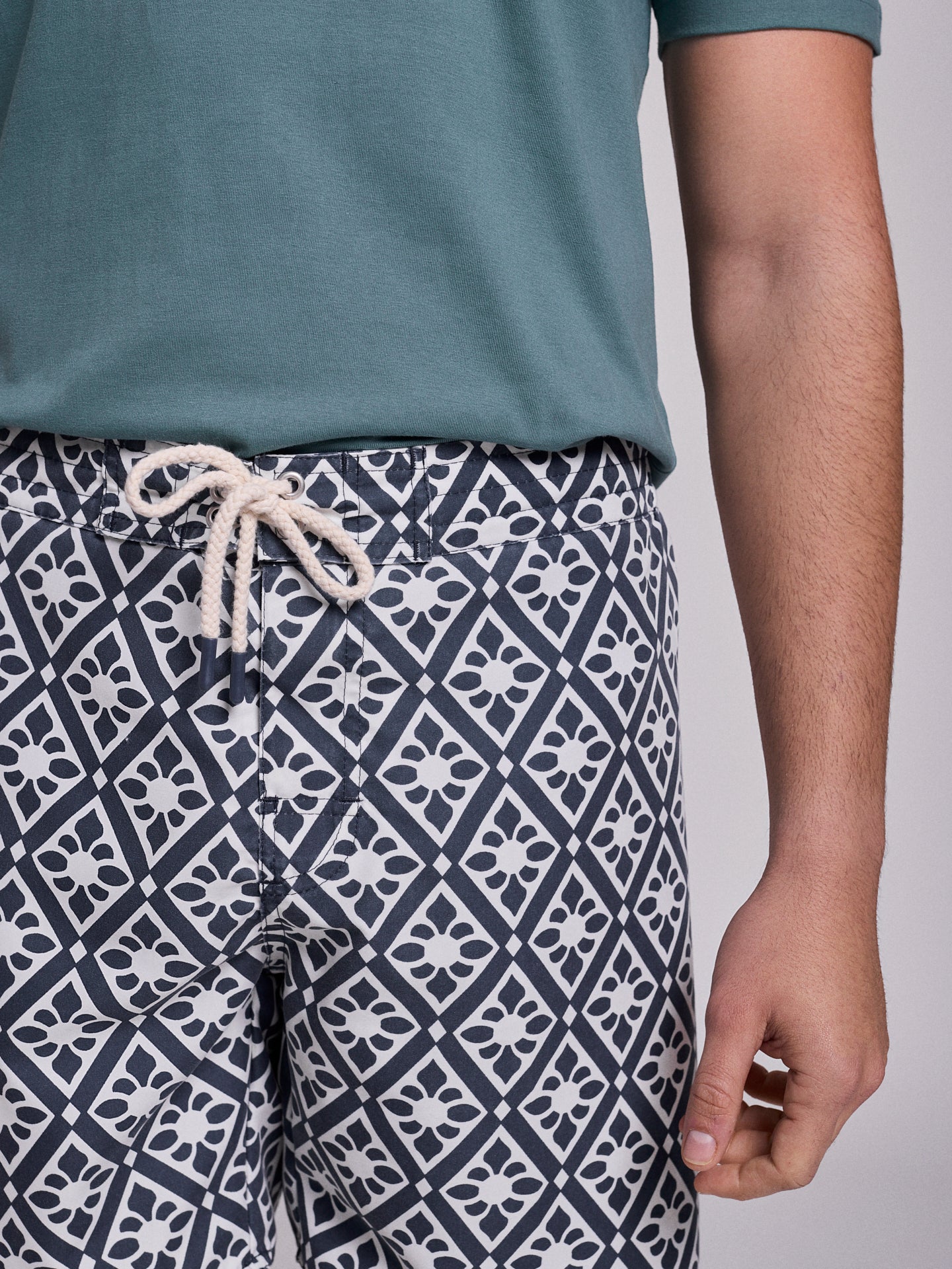 FATO BANHO AZUL REGULAR FIT MR. BLUE