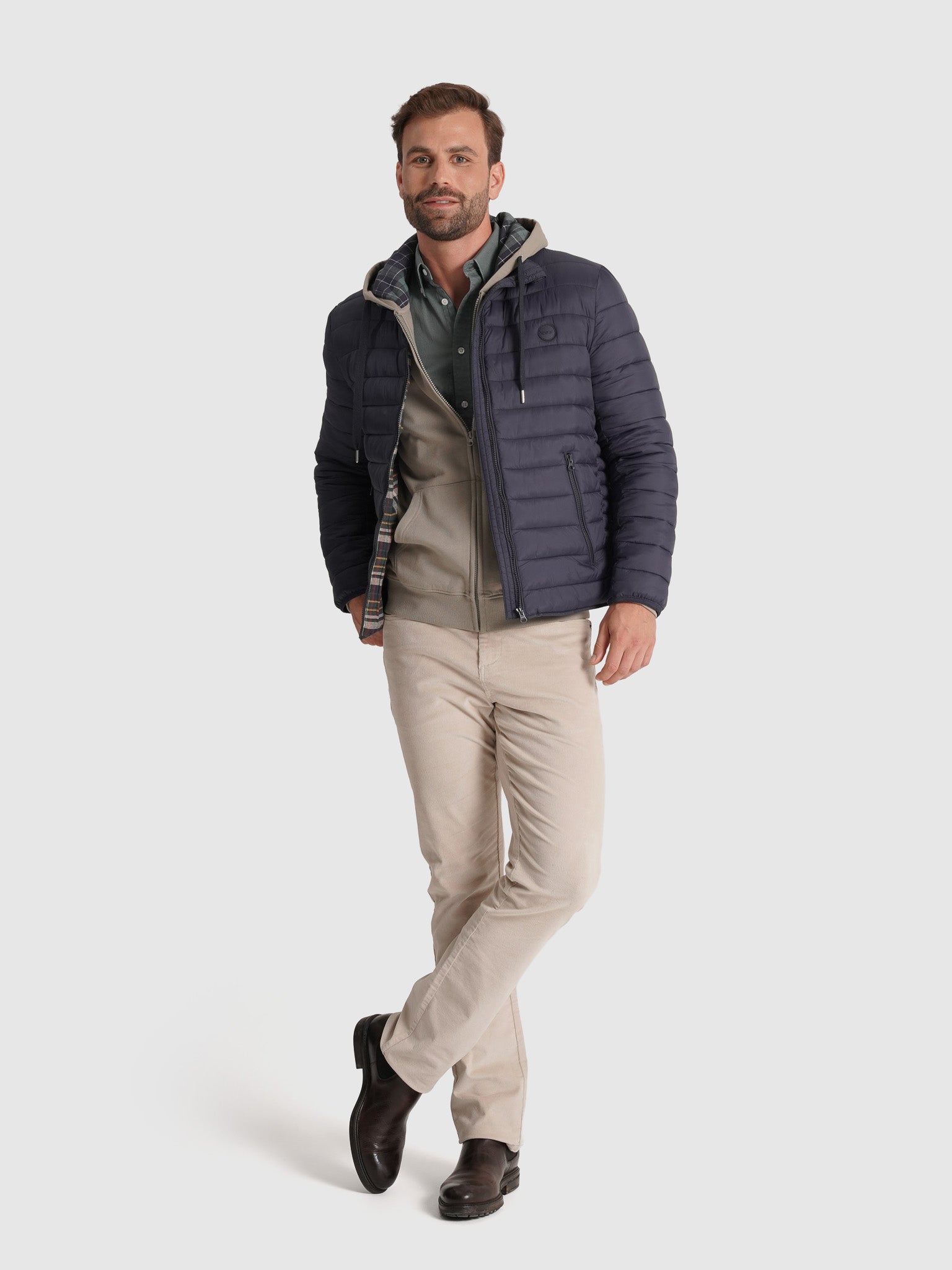 CHAQUETA ACOLCHADA AZUL SR. AZUL