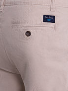 BERMUDA ALGODÃO BEGES REGULAR FIT MR. BLUE