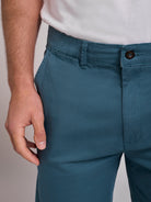 BERMUDA ALGODÃO VERDES REGULAR FIT MR. BLUE