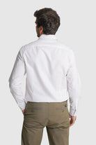 CAMISA OXFORD SLIM FIT BRANCA LISA MR. BLUE