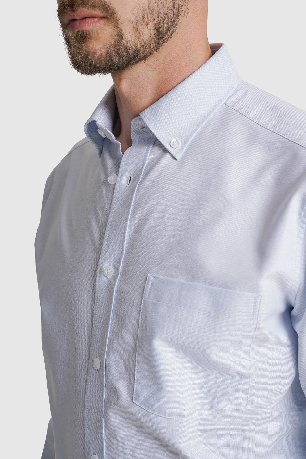 CAMISA OXFORD REGULAR FIT AZUL LISA MR. BLUE