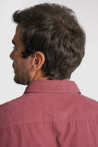 CAMISA BOMBAZINE TAILORED FIT ROSA LISA MR. BLUE