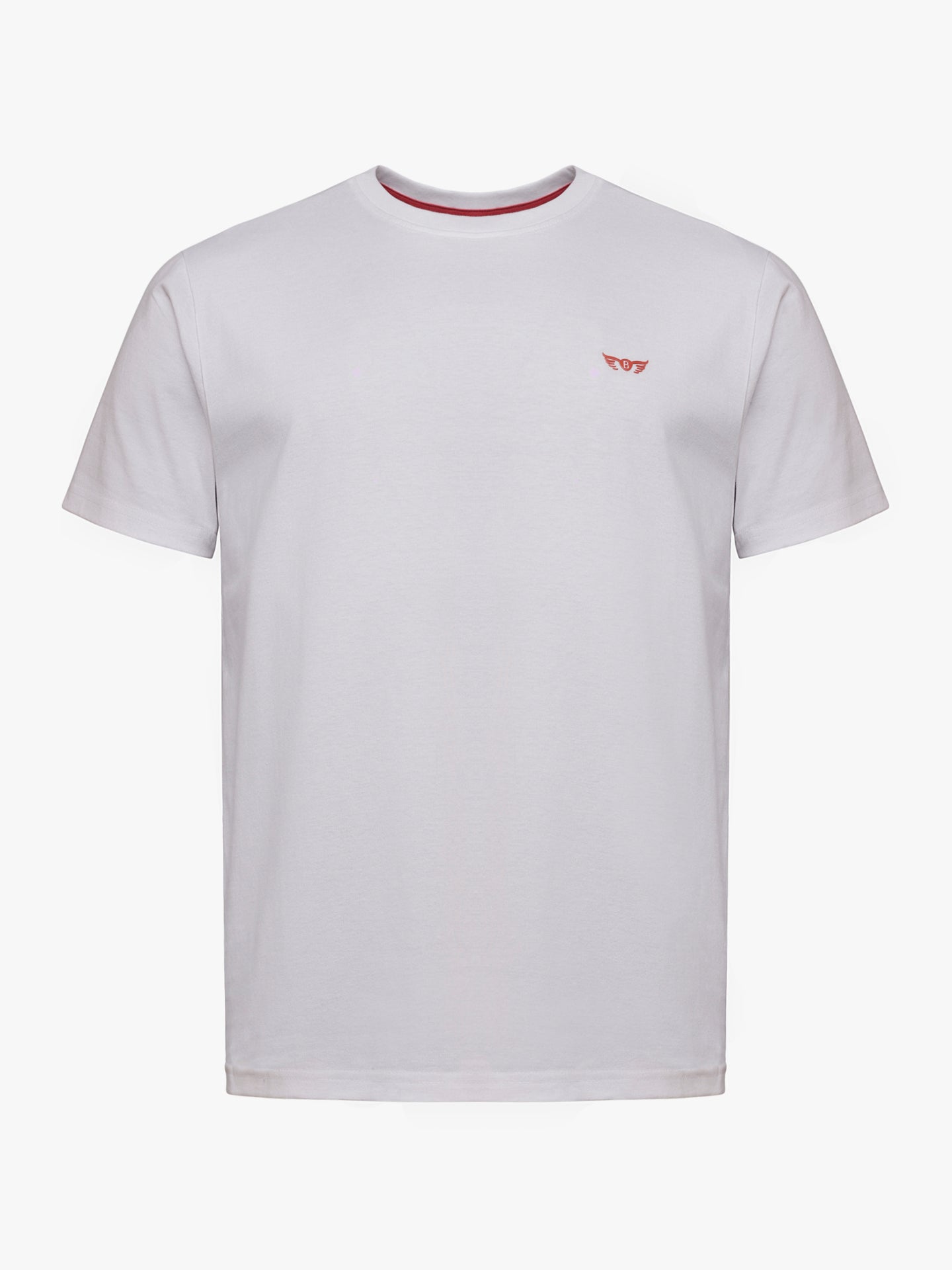 Camiseta Mr. Blue 100% Algodón Blanco