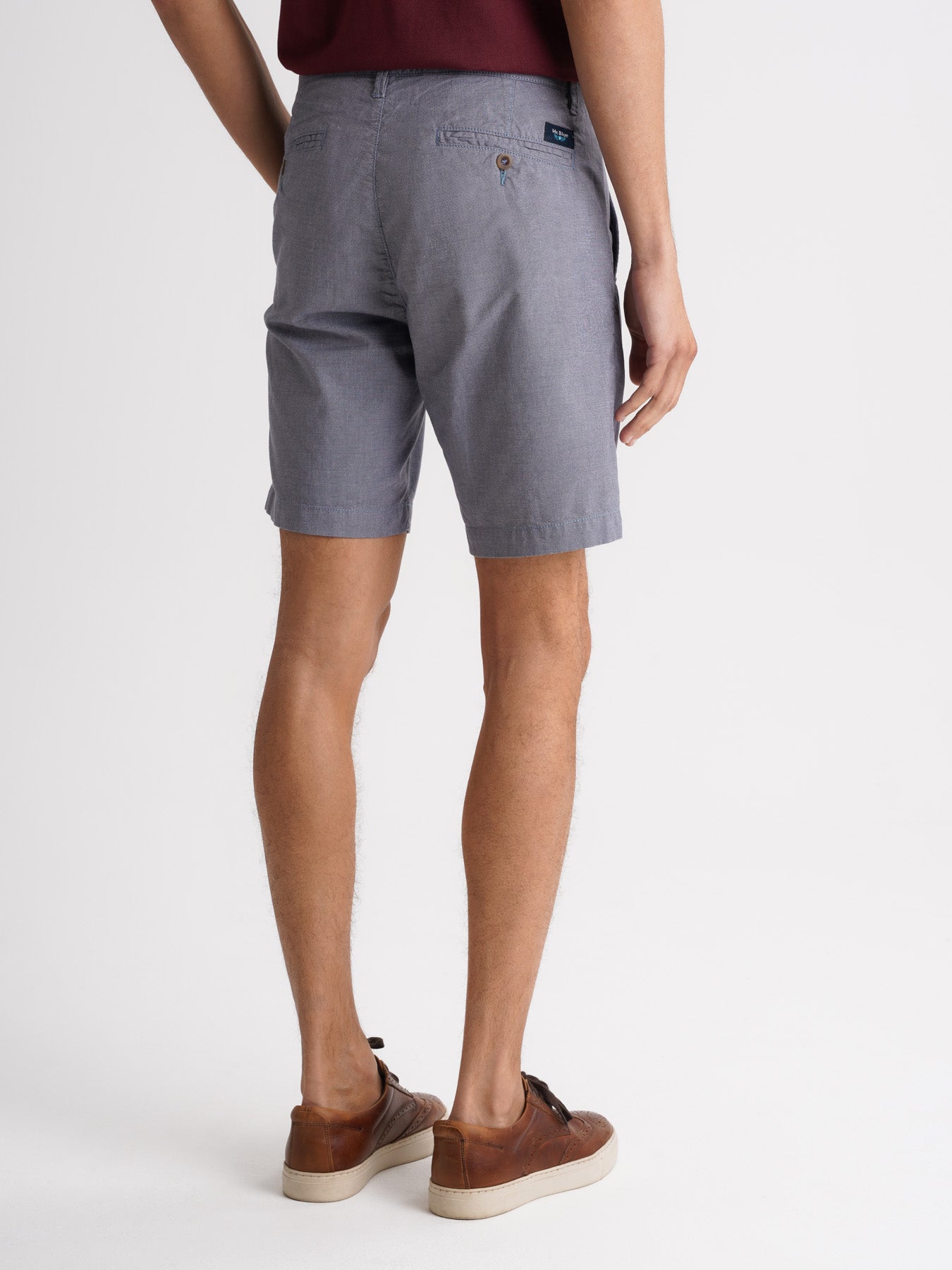 Mr. Blue Slim Fit Blue Shorts