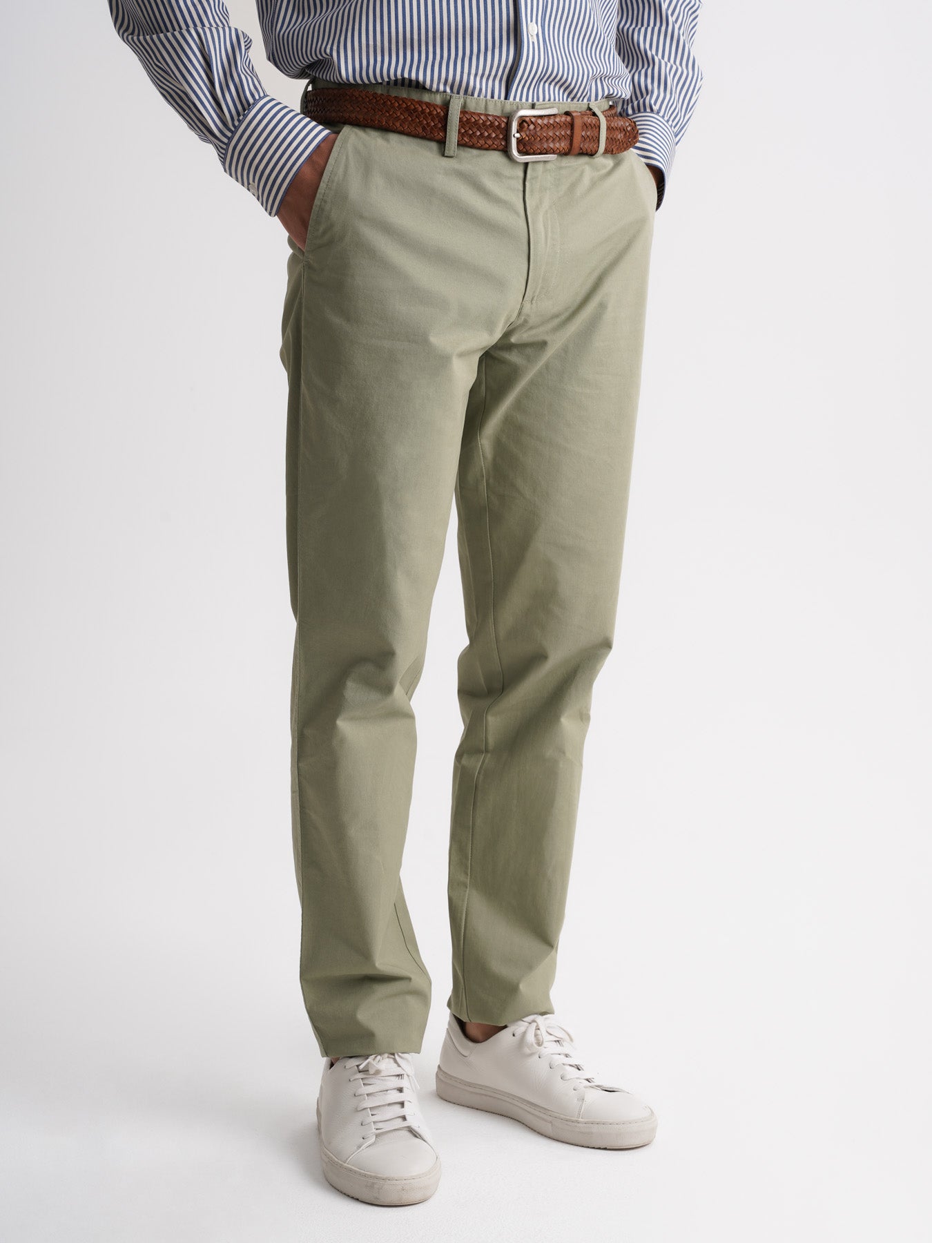 Mr. Blue Regular Fit Twill Chinos Pants