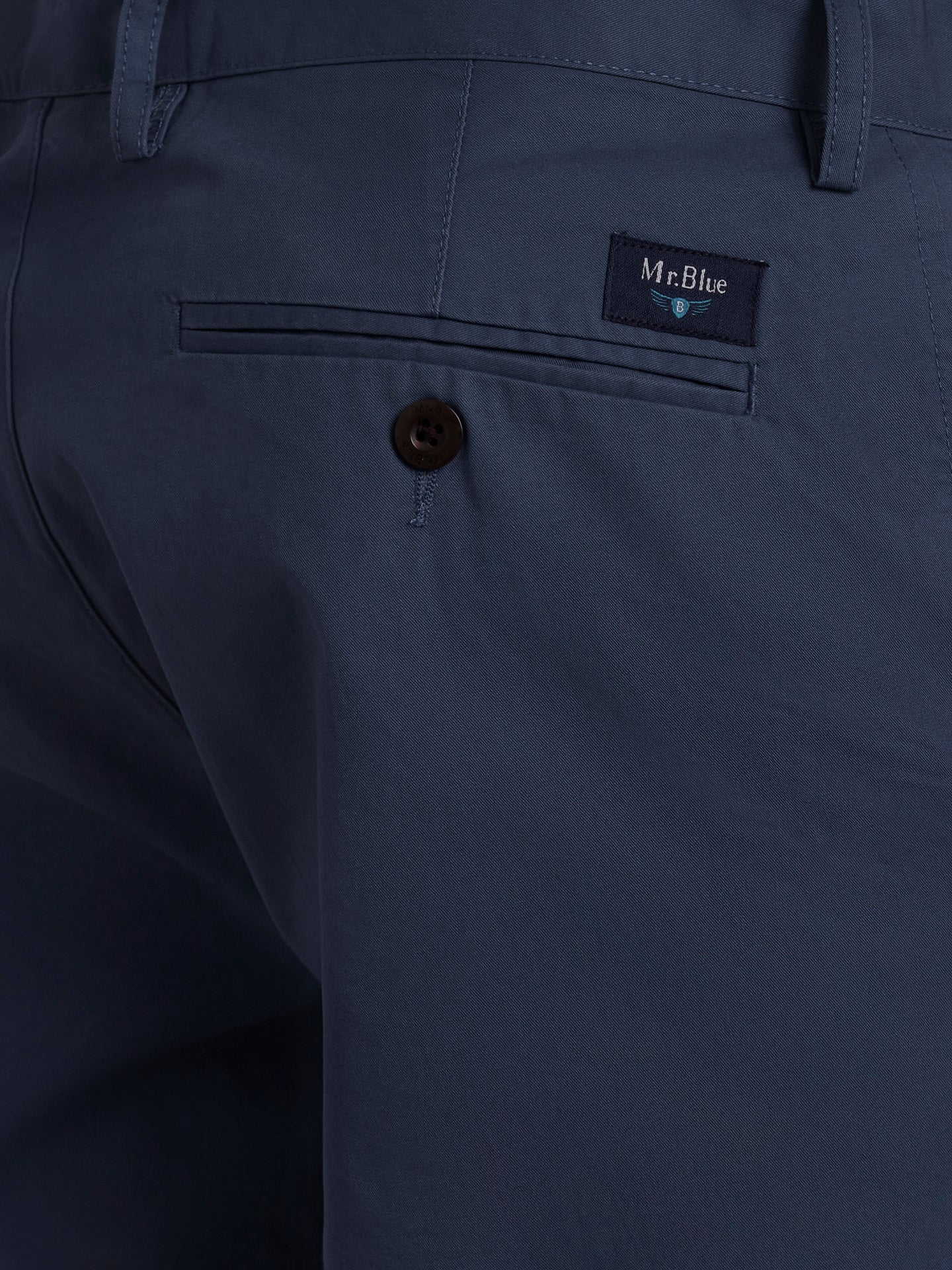 Mr. Blue Regular Fit Twill Chinos