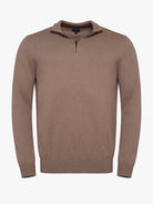 Pullover Caxemira Fino Castanho Mr. Blue