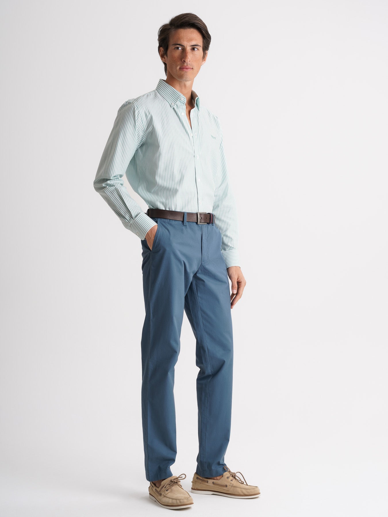 Mr. Blue Regular Fit Twill Chinos