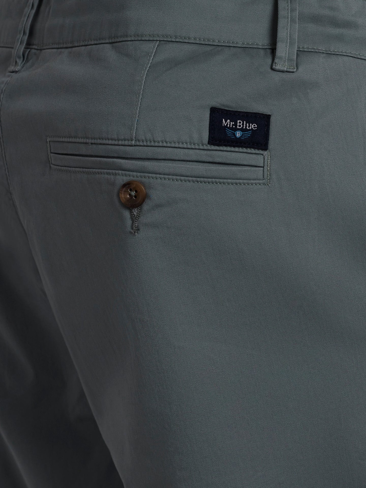 Mr. Blue Regular Fit Twill Chinos