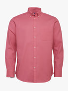 Camisa Regular Fit Estruturada Rosa Mr. Blue