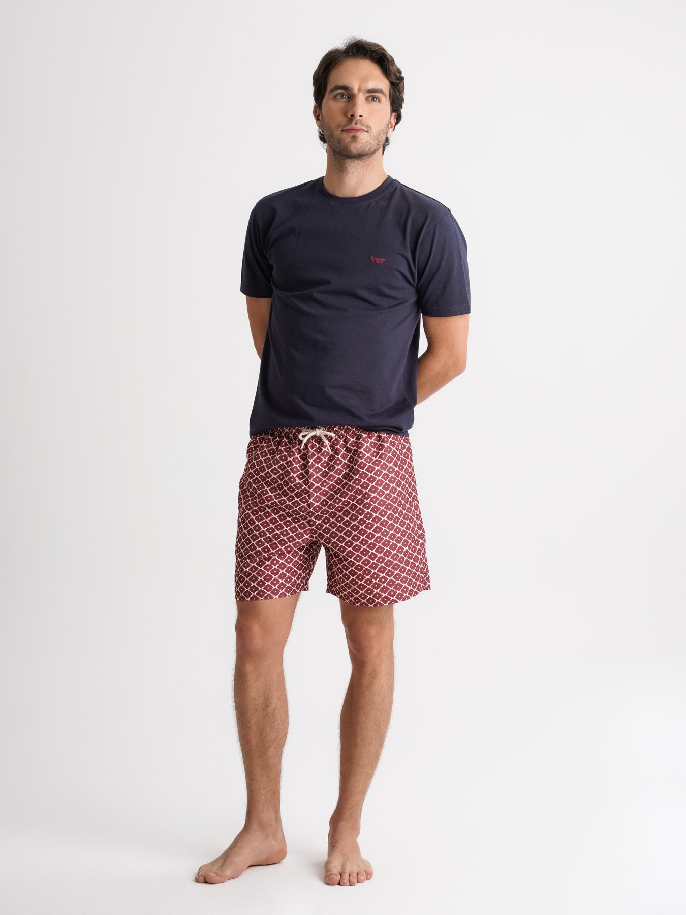 Mr. Blue Classic Red Swimsuit
