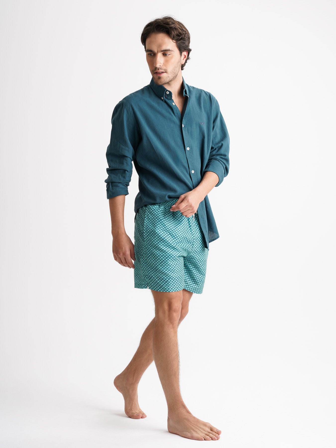 Mr. Blue Classic Swimsuit