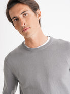 Pullover Caxemira Fino Cinzento Mr. Blue