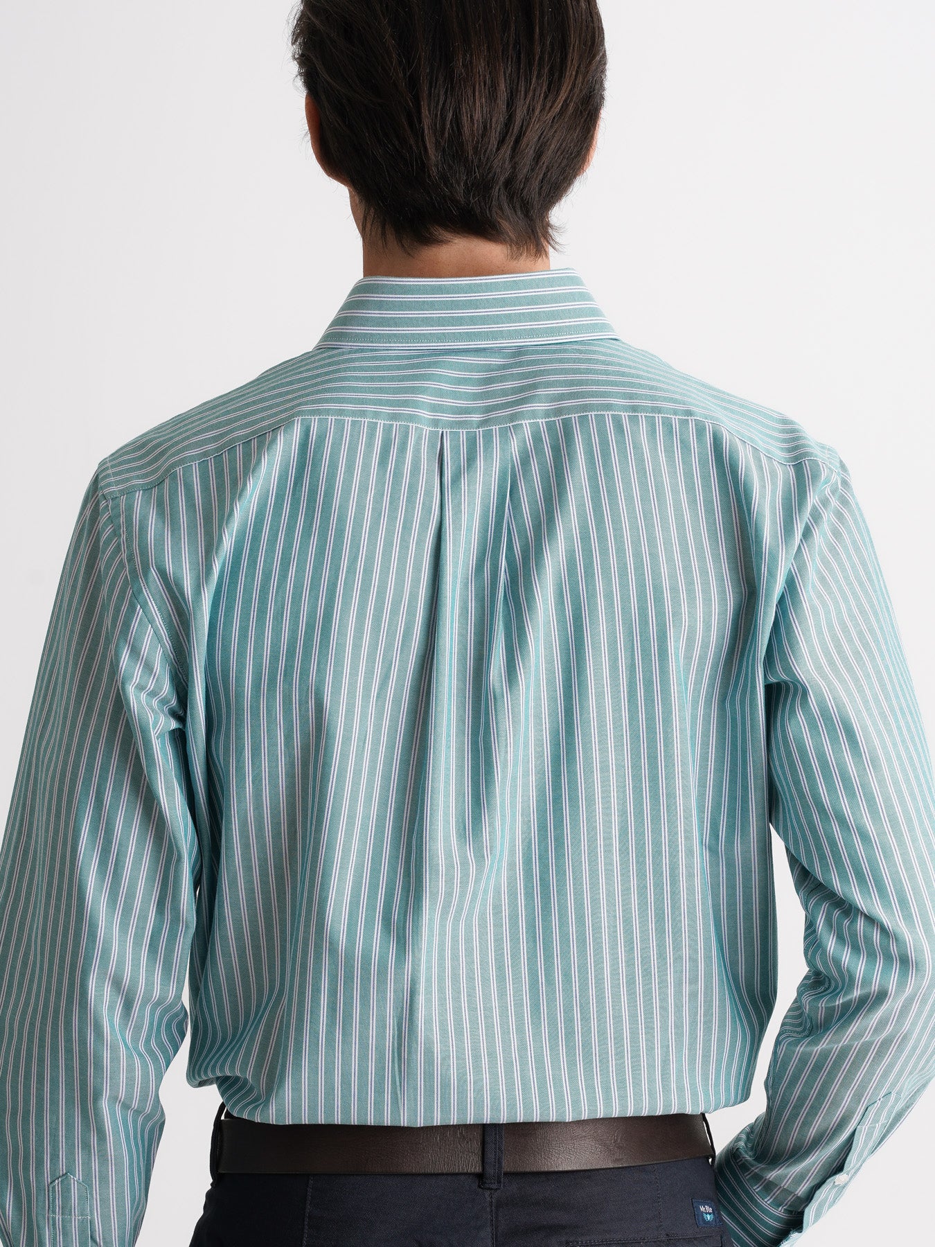 Mr. Blue Regular Fit Oxford Blue Shirt