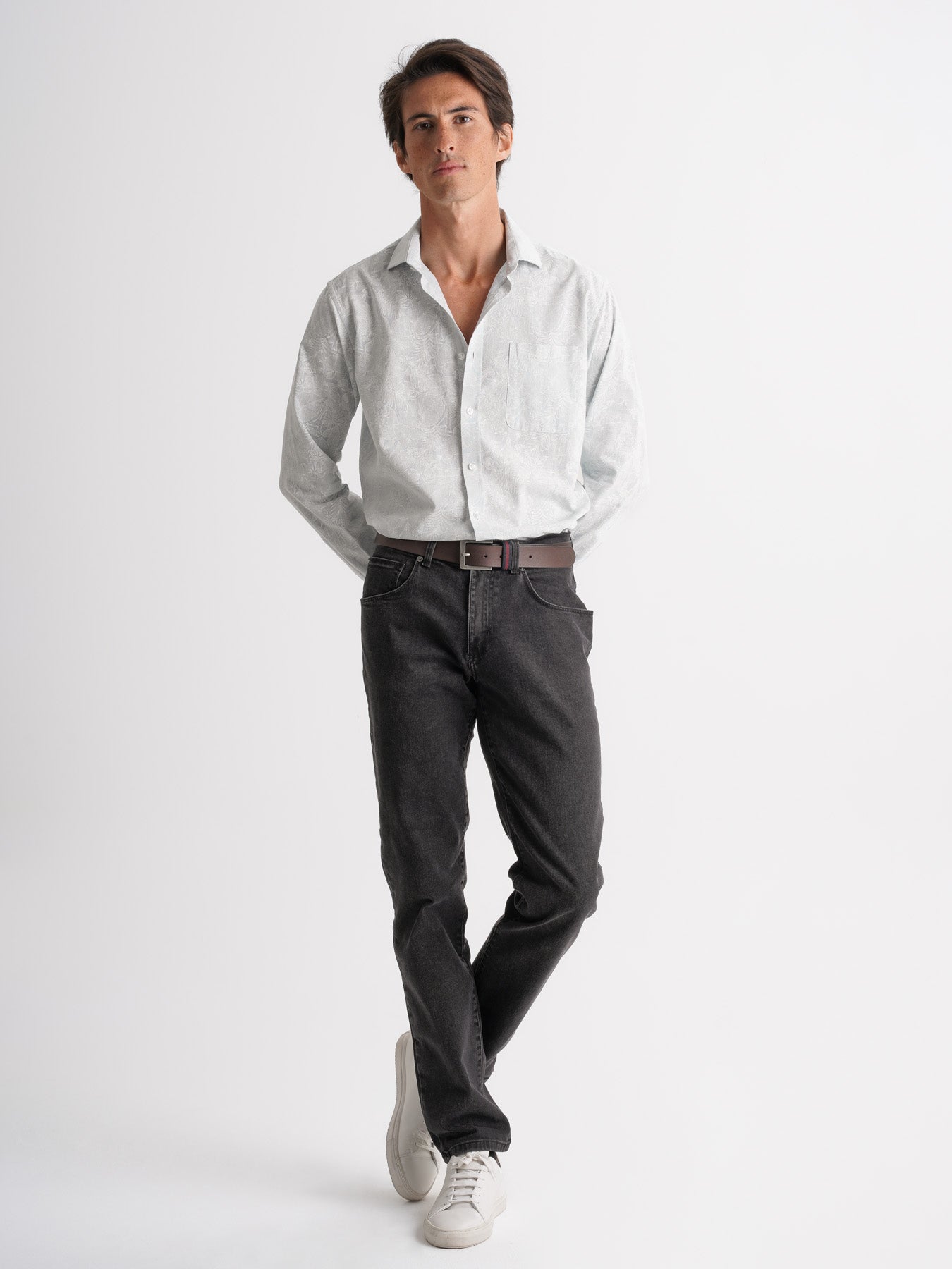 Vaqueros azules de corte slim Mr. Blue